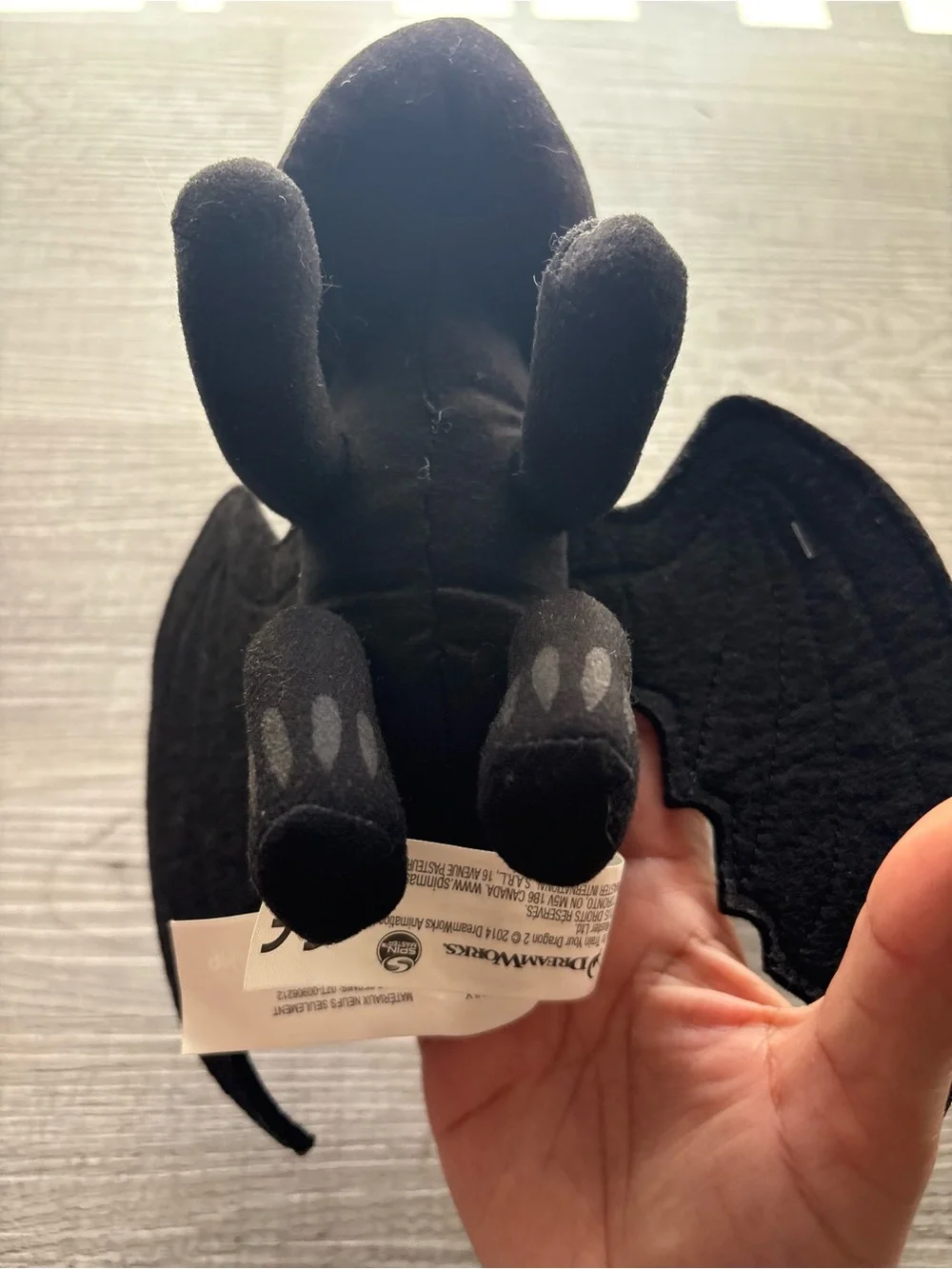 Dreamworks Toothless Dragon Plush 2014 NWT